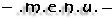 menu bar